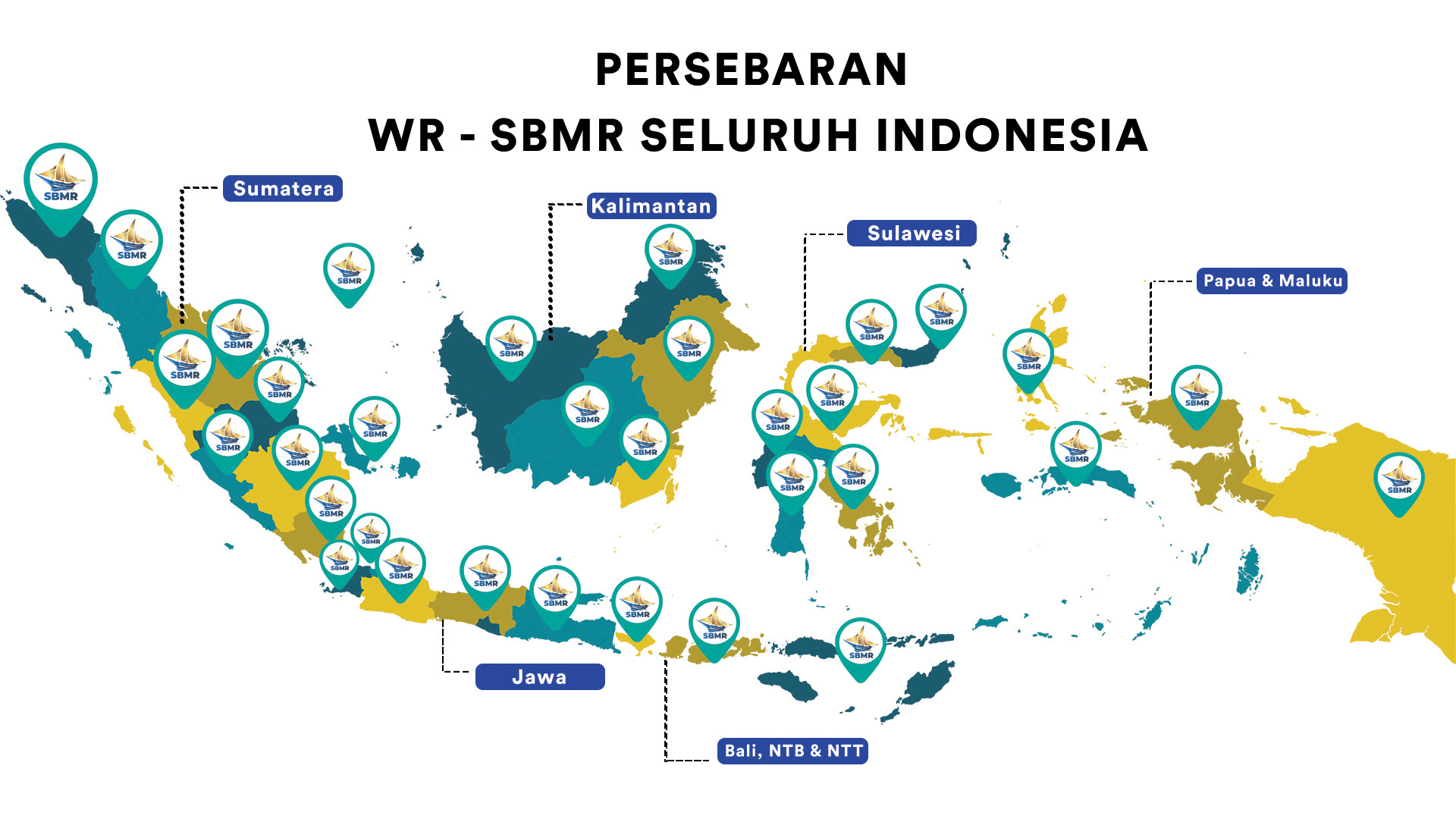 Persebaran WR SBMR